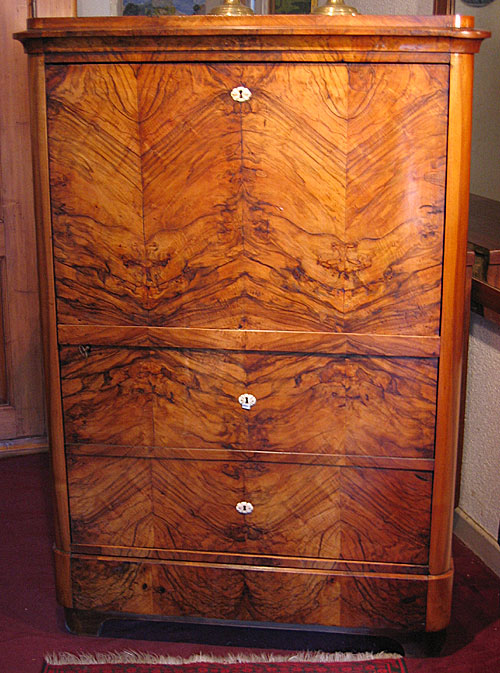 Kabinettschrank aus Mahagoni